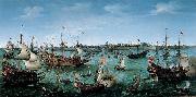 Arrival at Vlissingen of the Elector Palatinate Frederick V